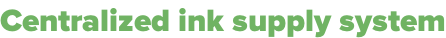 Centralized ink supply system
